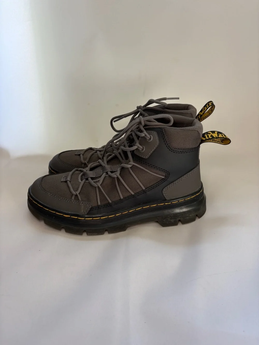Dr. Martens Buwick Utility Chukka Boots with Yellow Stitching‎ Men’s Size 8
